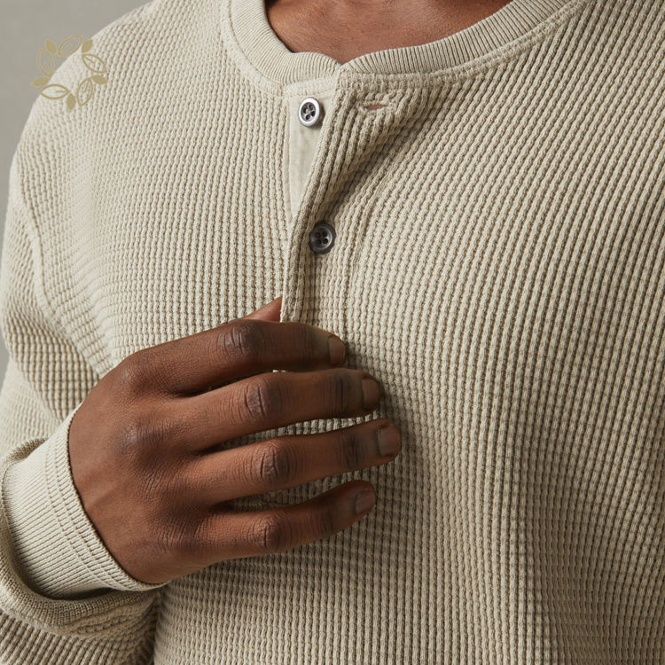 Dzianina Henley