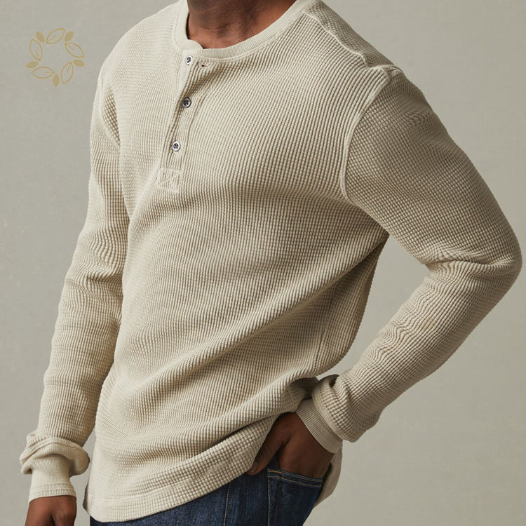 Dzianina Henley